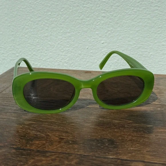 Warby Parker Green Carmel Sunglasses - Picture 7 of 9